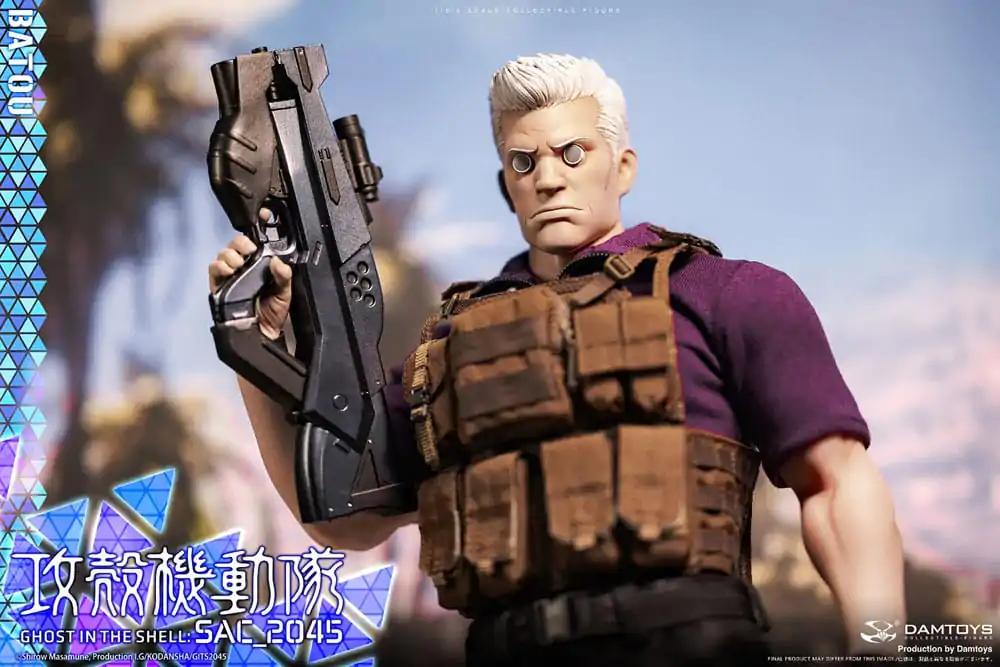 Ghost in the Shell 1/6 Batou akciófigura 30 cm termékfotó