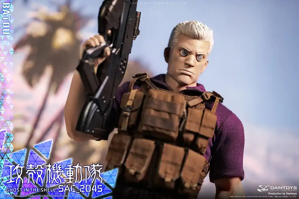 Ghost in the Shell 1/6 Batou akciófigura 30 cm termékfotó