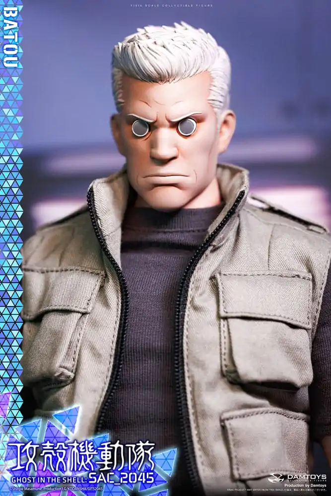 Ghost in the Shell 1/6 Batou akciófigura 30 cm termékfotó