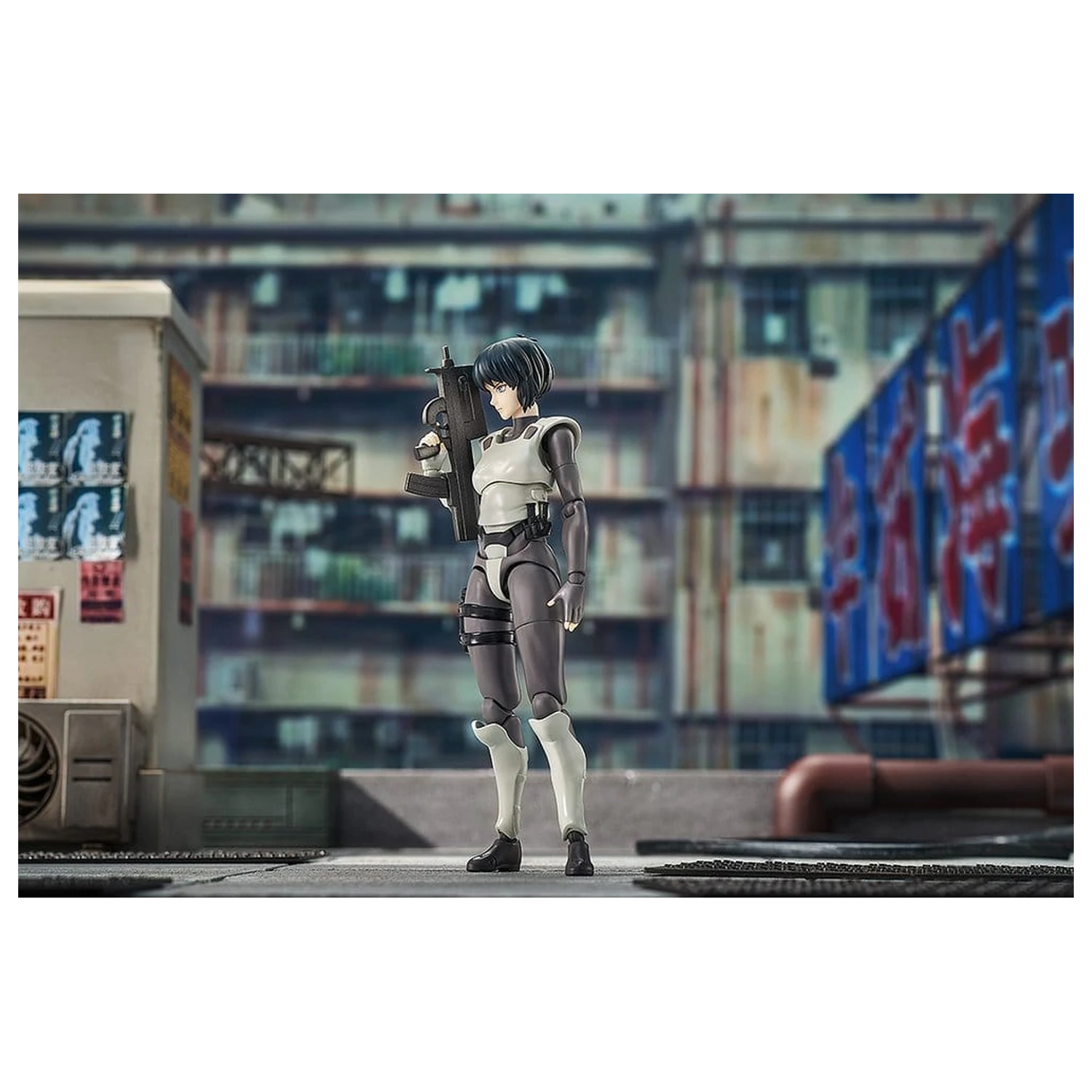 Ghost in the Shell (1995) Hyper Body akciófigura Motoko Kusanagi (Simple Armored Suit Ver.) 15 cm termékfotó