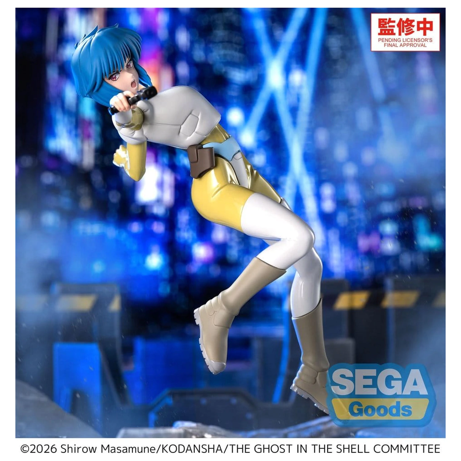 Ghost in the Shell Luminasta PVC figura Motoko Kusanagi 20 cm termékfotó