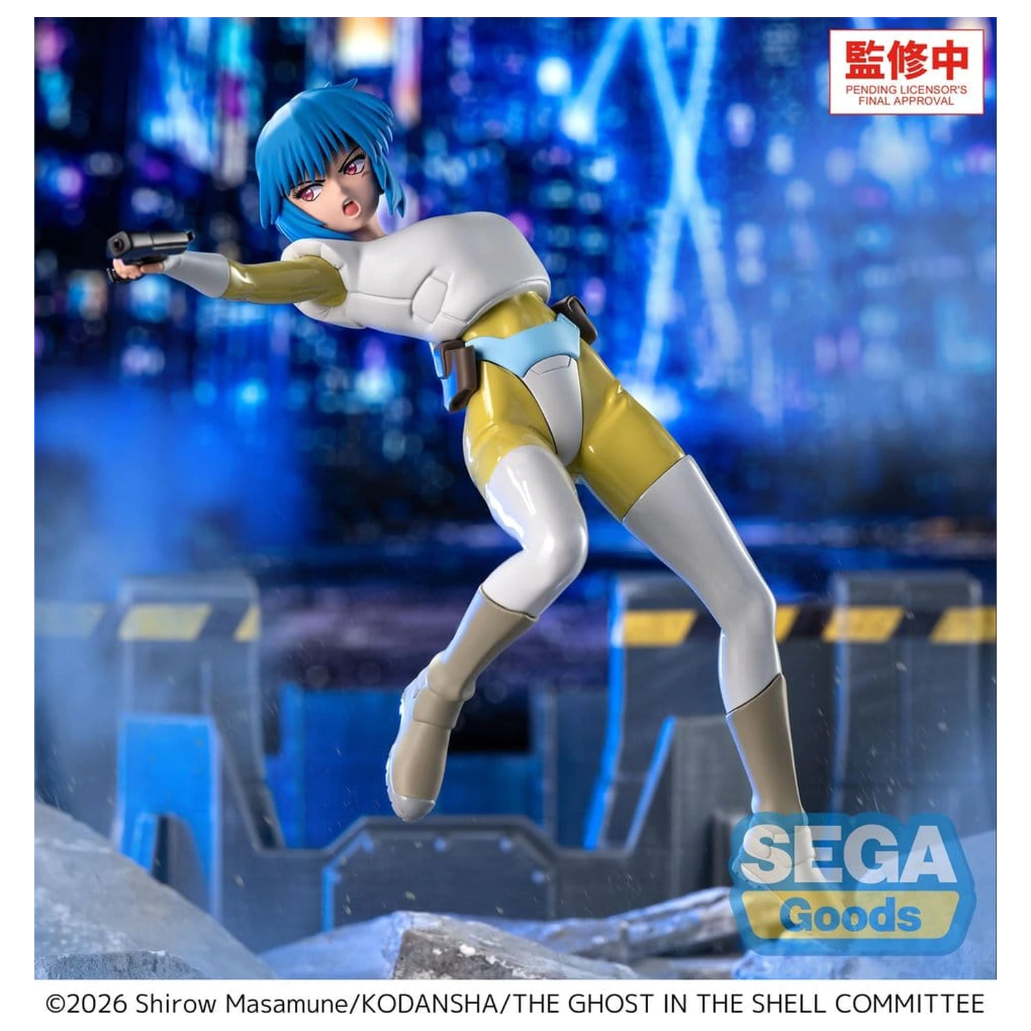 Ghost in the Shell Luminasta PVC figura Motoko Kusanagi 20 cm termékfotó