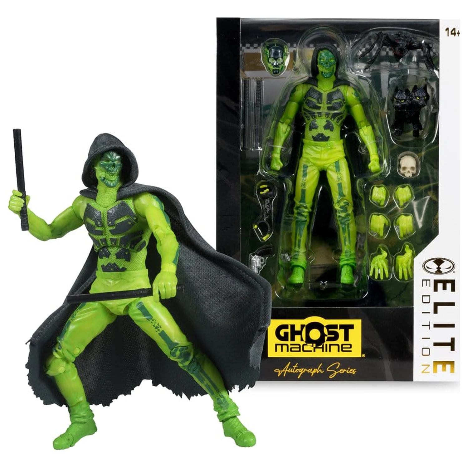 Ghost Machine McFarlane Elite Edition Deluxe akciófigura Geiger 18 cm termékfotó