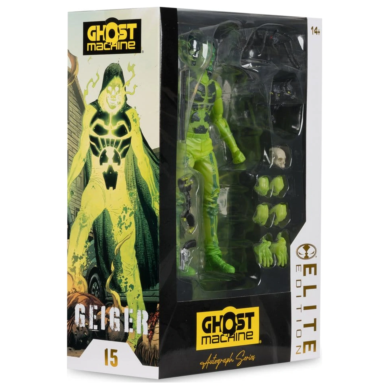 Ghost Machine McFarlane Elite Edition Deluxe akciófigura Geiger 18 cm termékfotó