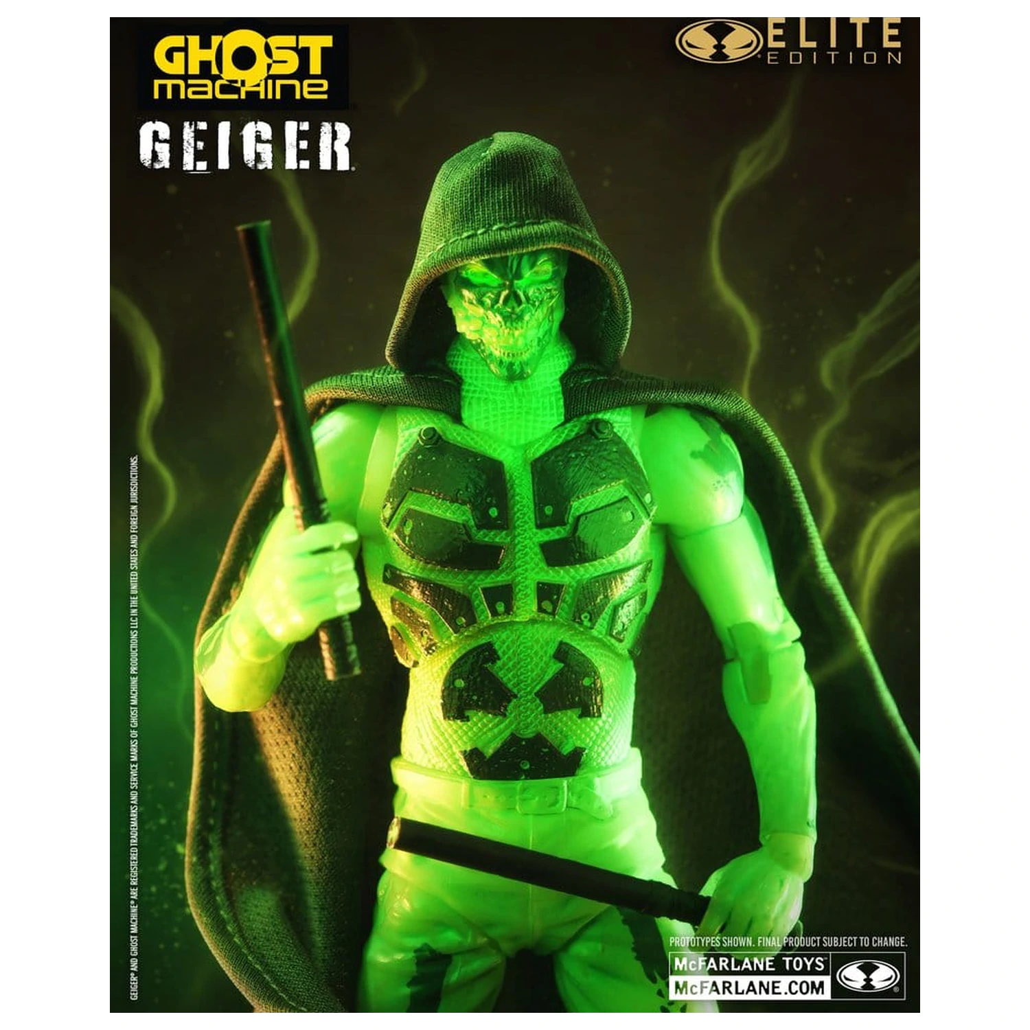 Ghost Machine McFarlane Elite Edition Deluxe akciófigura Geiger 18 cm termékfotó
