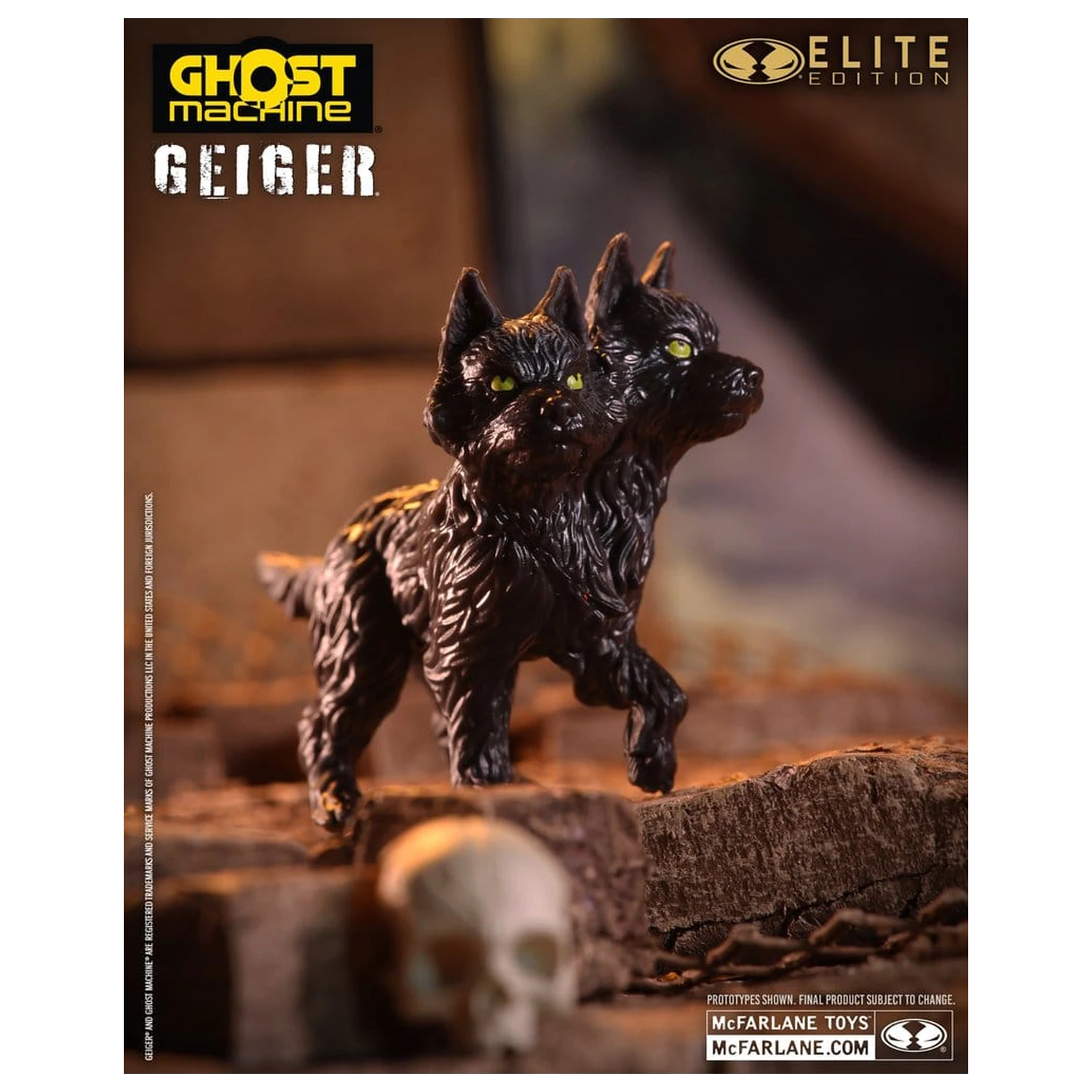 Ghost Machine McFarlane Elite Edition Deluxe akciófigura Geiger 18 cm termékfotó