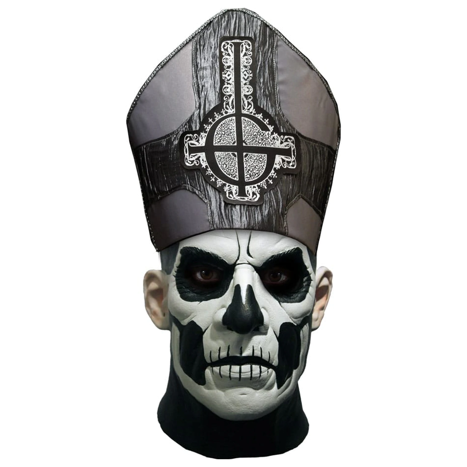 Ghost Mask with Hat Papa Emeritus II Deluxe maszk termékfotó