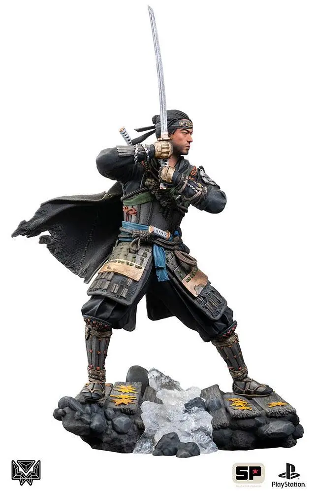 Ghost of Tsushima Jin Sakai szobor figura 25 cm termékfotó