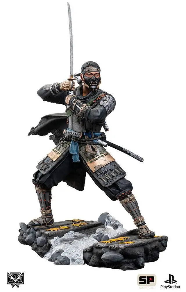 Ghost of Tsushima Jin Sakai szobor figura 25 cm termékfotó