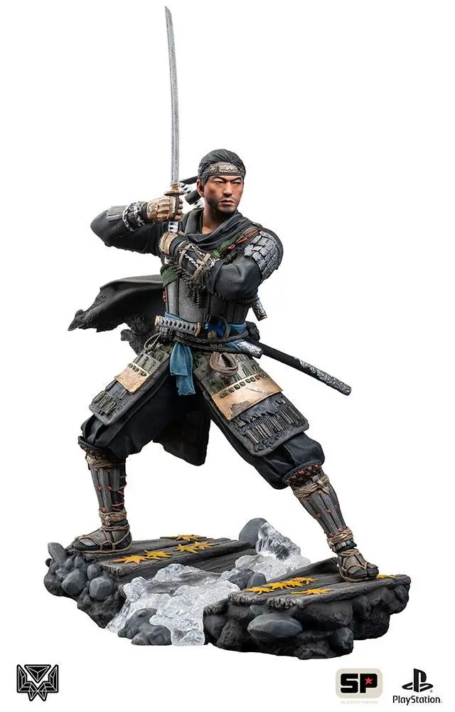 Ghost of Tsushima Jin Sakai szobor figura 25 cm termékfotó