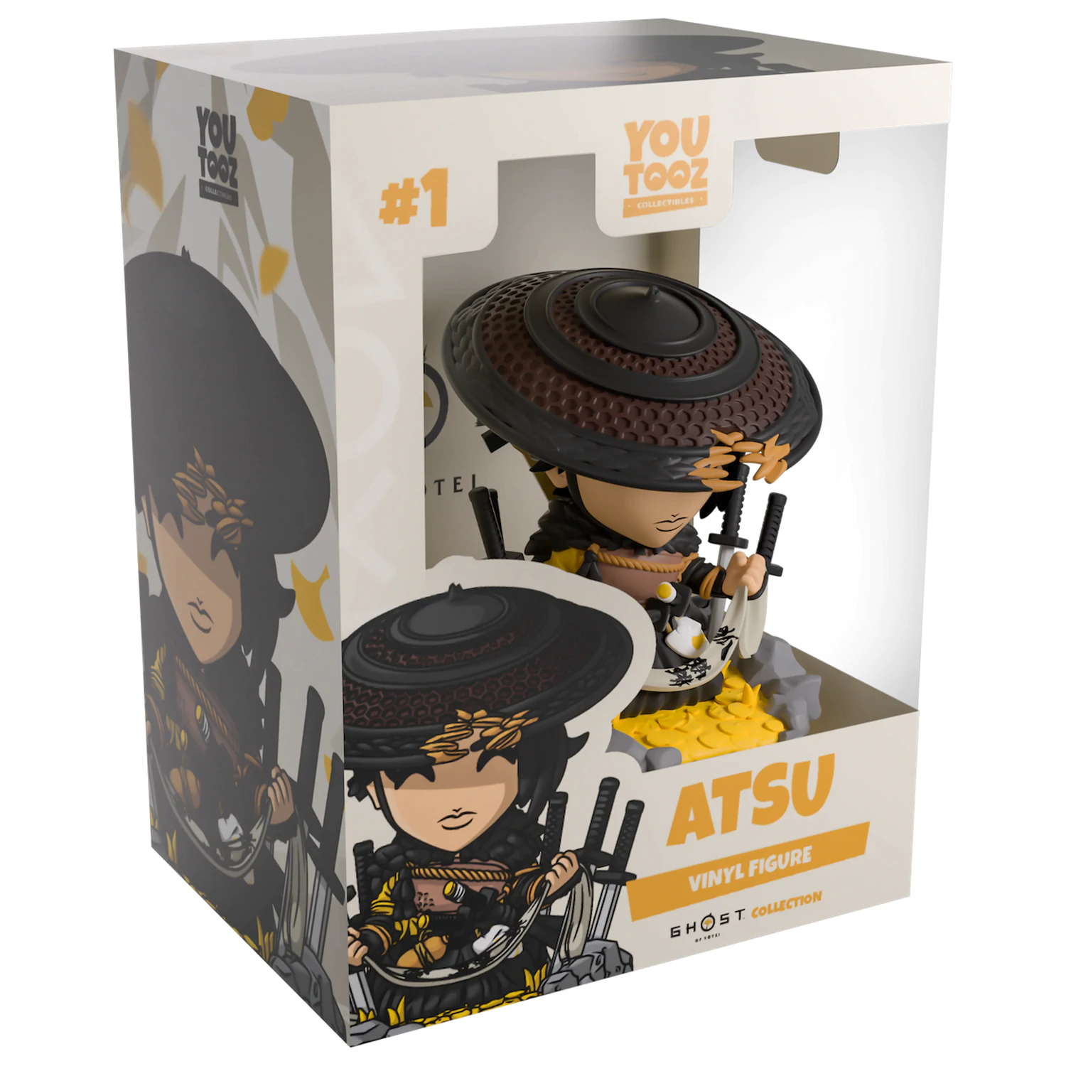 Ghost of Yōtei Atsu figura Youtooz 9.4cm termékfotó