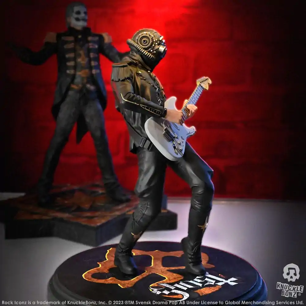Ghost Rock Iconz 1/9 Nameless Ghoul II (White Guitar) szobor figura 22 cm termékfotó