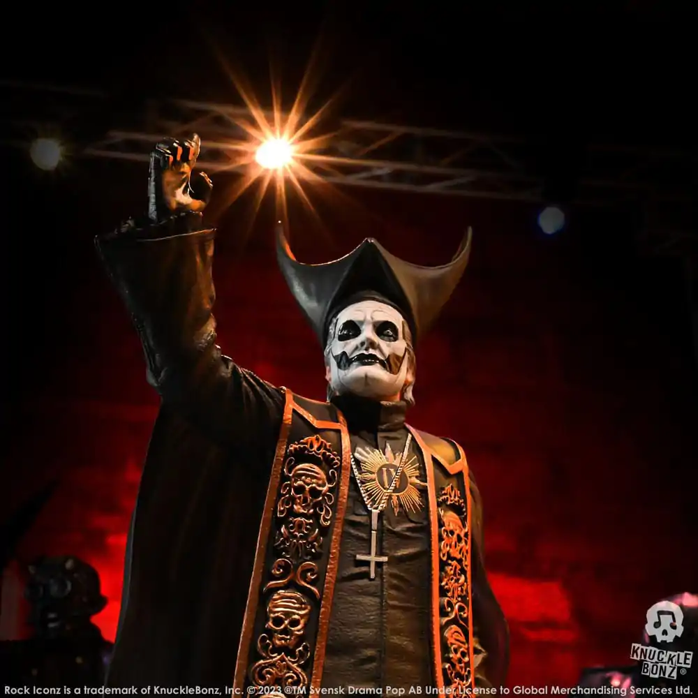 Ghost Rock Iconz Statue 1/9 Papa Emeritus IV (Black Robes) 22 cm termékfotó