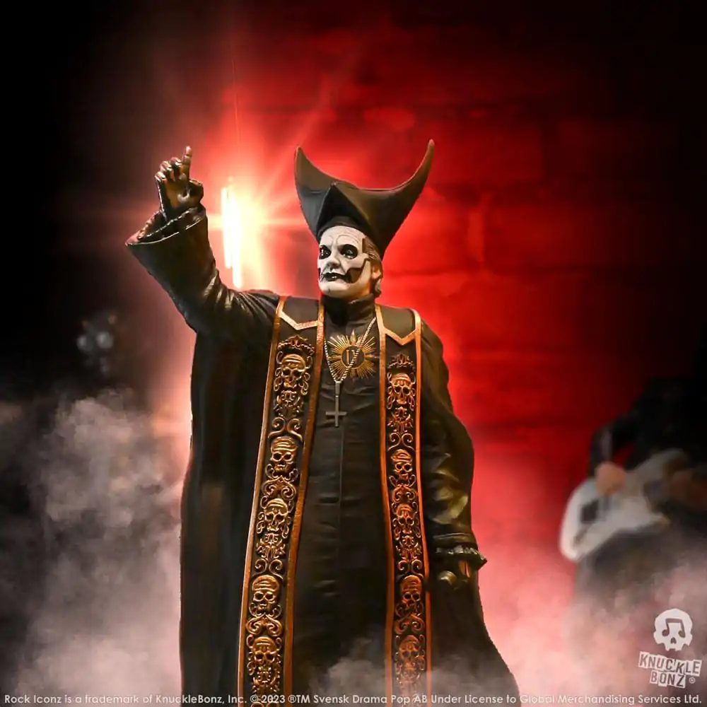 Ghost Rock Iconz Statue 1/9 Papa Emeritus IV (Black Robes) 22 cm termékfotó