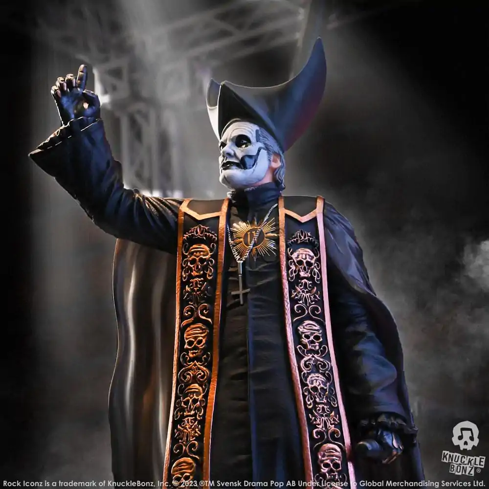 Ghost Rock Iconz Statue 1/9 Papa Emeritus IV (Black Robes) 22 cm termékfotó