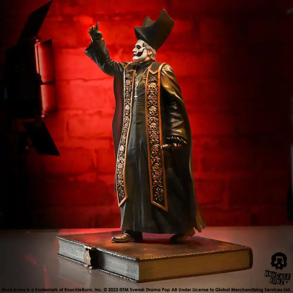 Ghost Rock Iconz Statue 1/9 Papa Emeritus IV (Black Robes) 22 cm termékfotó