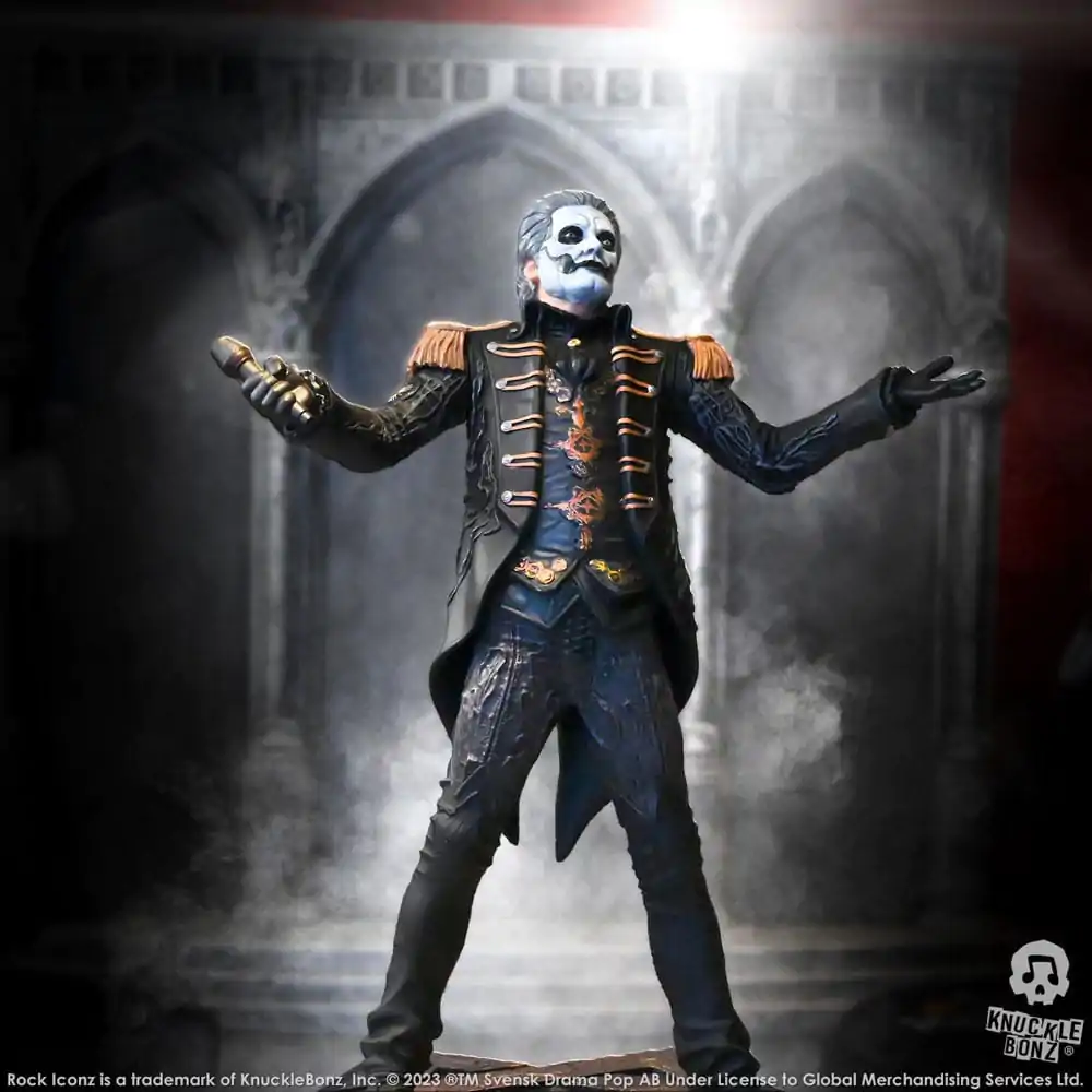 Ghost Rock Iconz Statue 1/9 Papa Emeritus IV (Military Jacket) 22 cm termékfotó