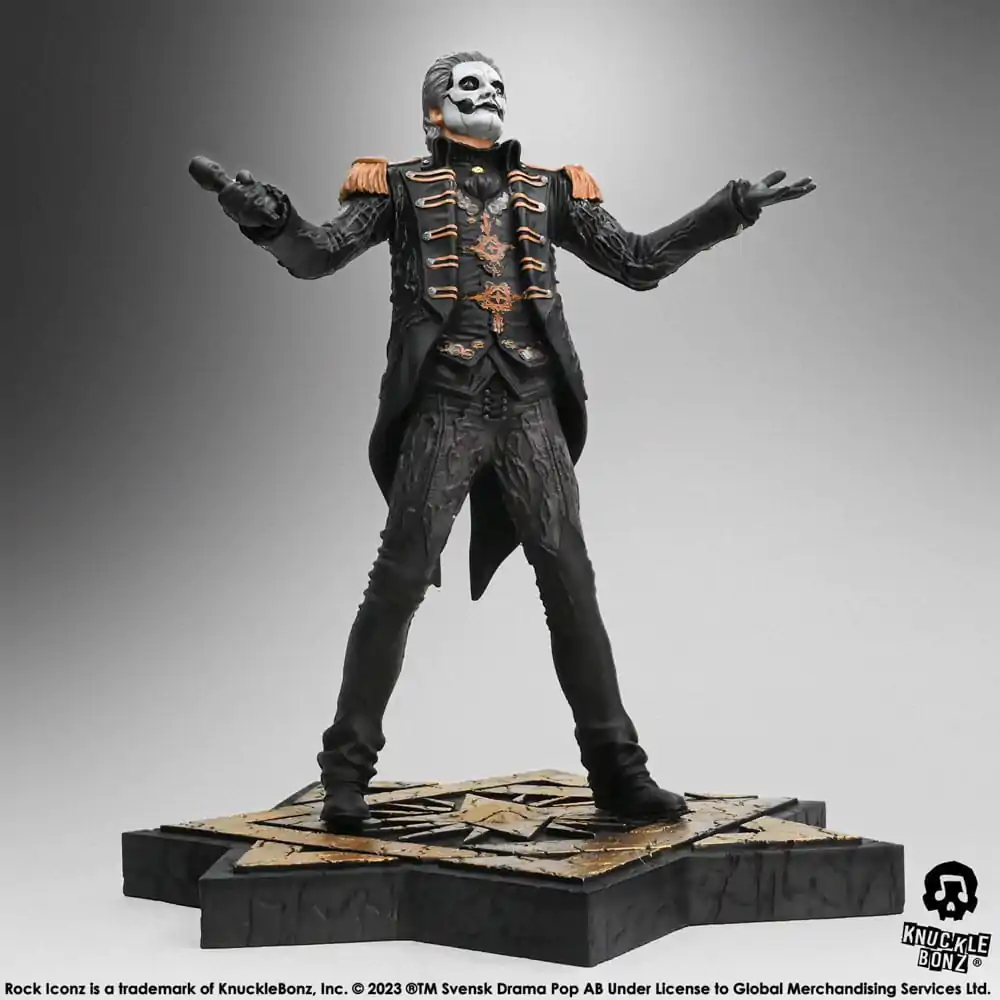 Ghost Rock Iconz Statue 1/9 Papa Emeritus IV (Military Jacket) 22 cm termékfotó