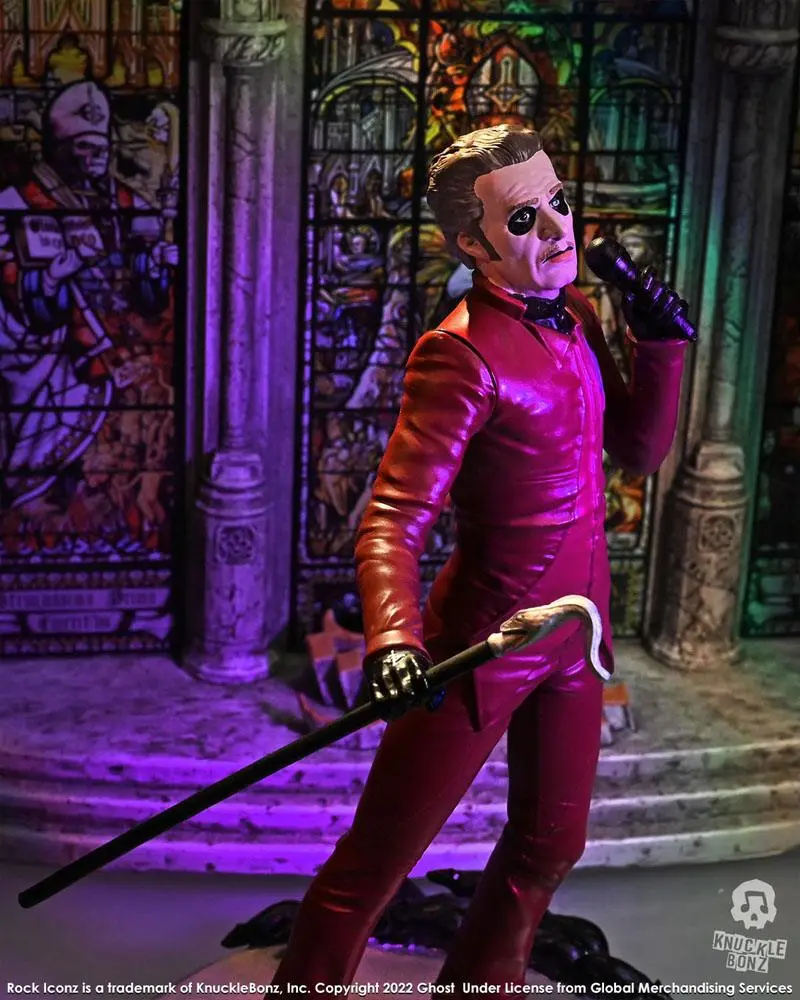 Ghost Rock Iconz Cardinal Copia Red Tuxedo (Variant) szobor figura 22 cm termékfotó