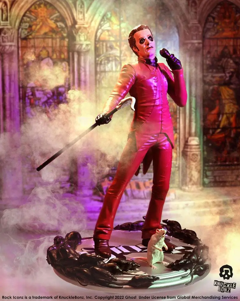 Ghost Rock Iconz Cardinal Copia Red Tuxedo (Variant) szobor figura 22 cm termékfotó