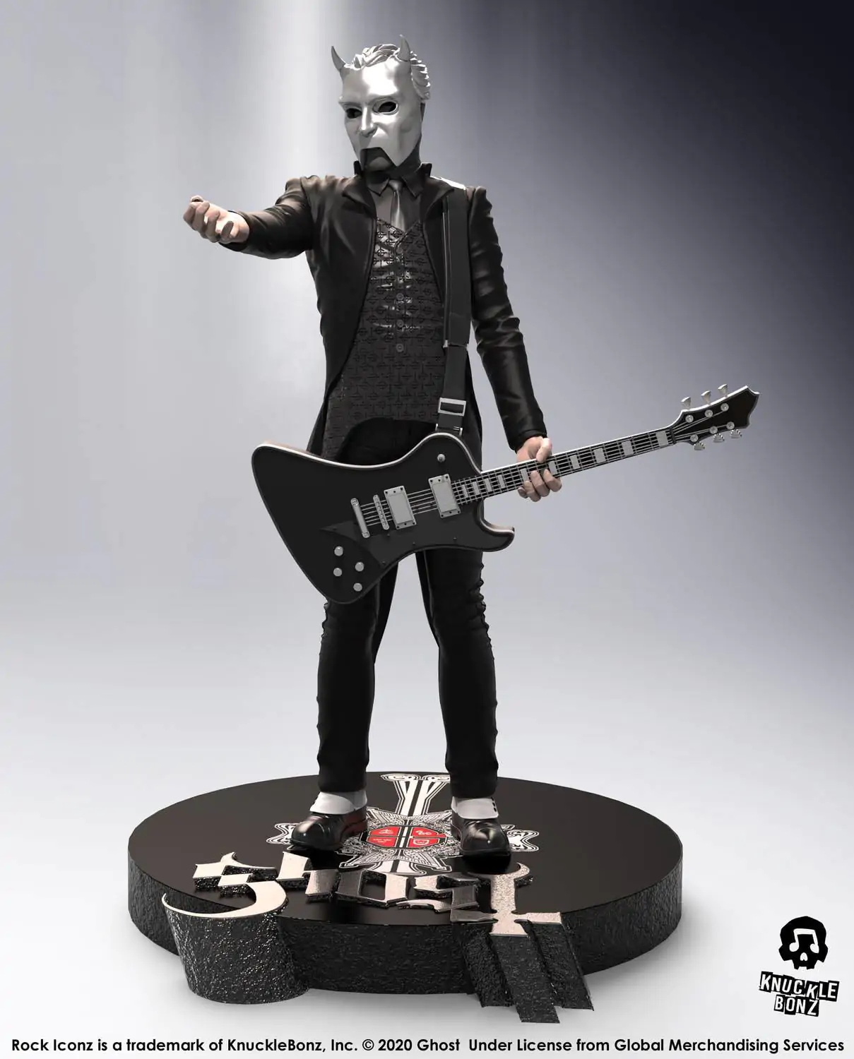 Ghost Rock Iconz Statue Nameless Ghoul (Black Guitar) Limited Edition 22 cm termékfotó