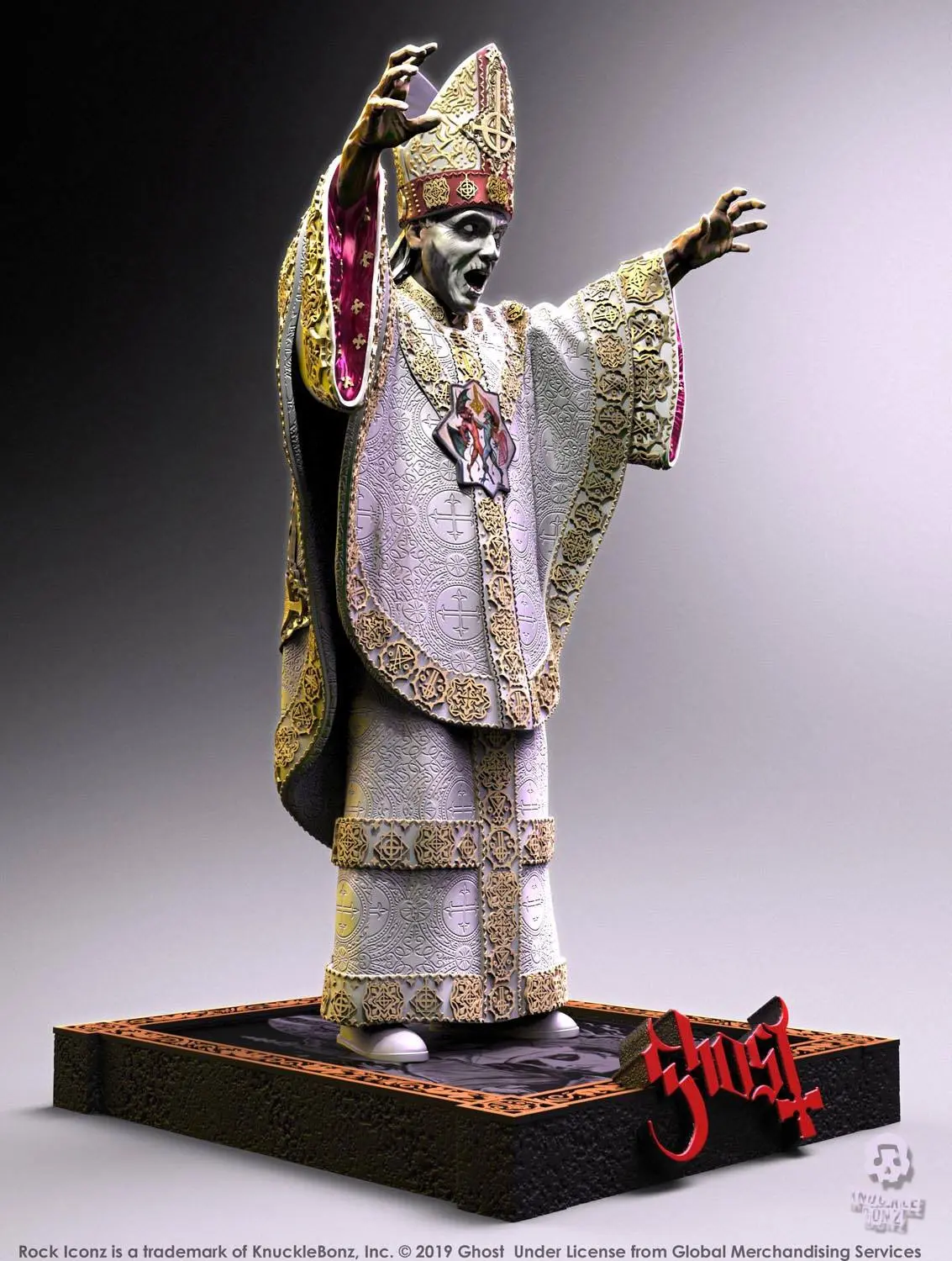 Ghost Rock Iconz Papa Nihil Limitált kiadás szobor figura 23 cm termékfotó