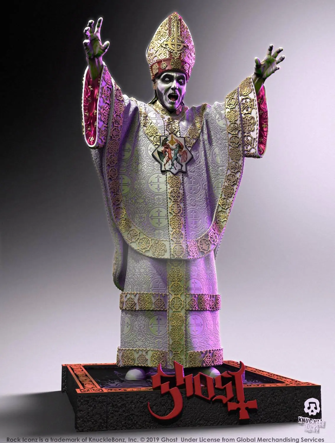 Ghost Rock Iconz Papa Nihil Limitált kiadás szobor figura 23 cm termékfotó