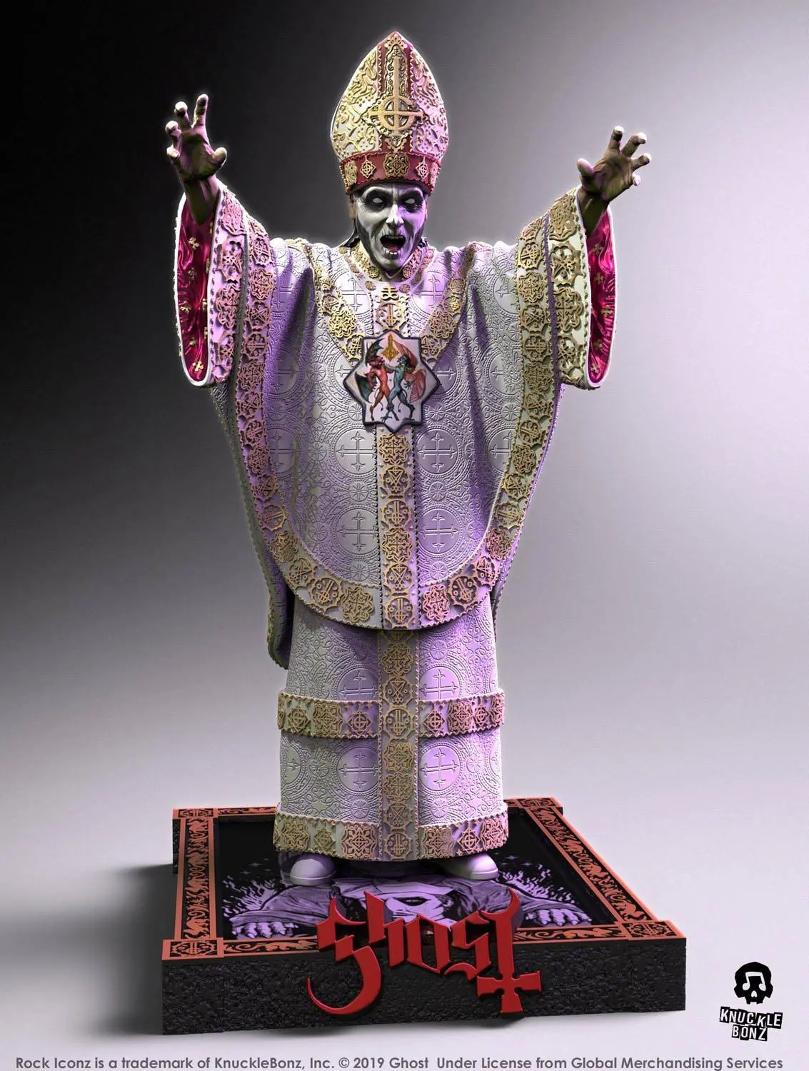 Ghost Rock Iconz Papa Nihil Limitált kiadás szobor figura 23 cm termékfotó