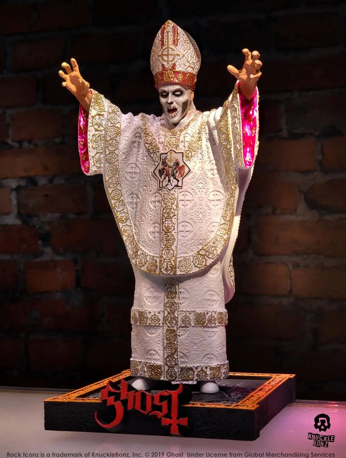 Ghost Rock Iconz Papa Nihil Limitált kiadás szobor figura 23 cm termékfotó