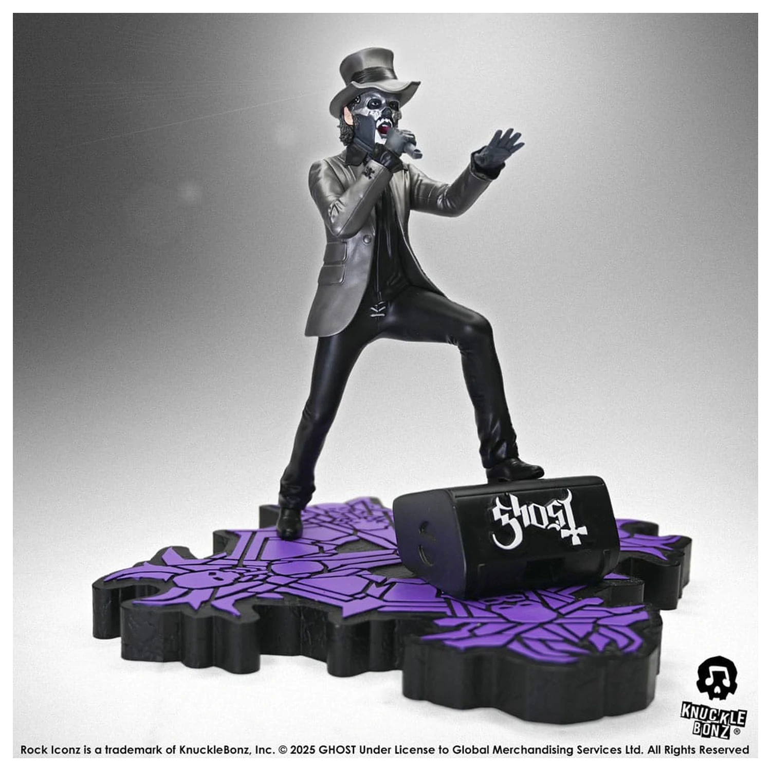 Ghost Rock Iconz Papa V Perpetua Top Hat szobor figura 22 cm termékfotó
