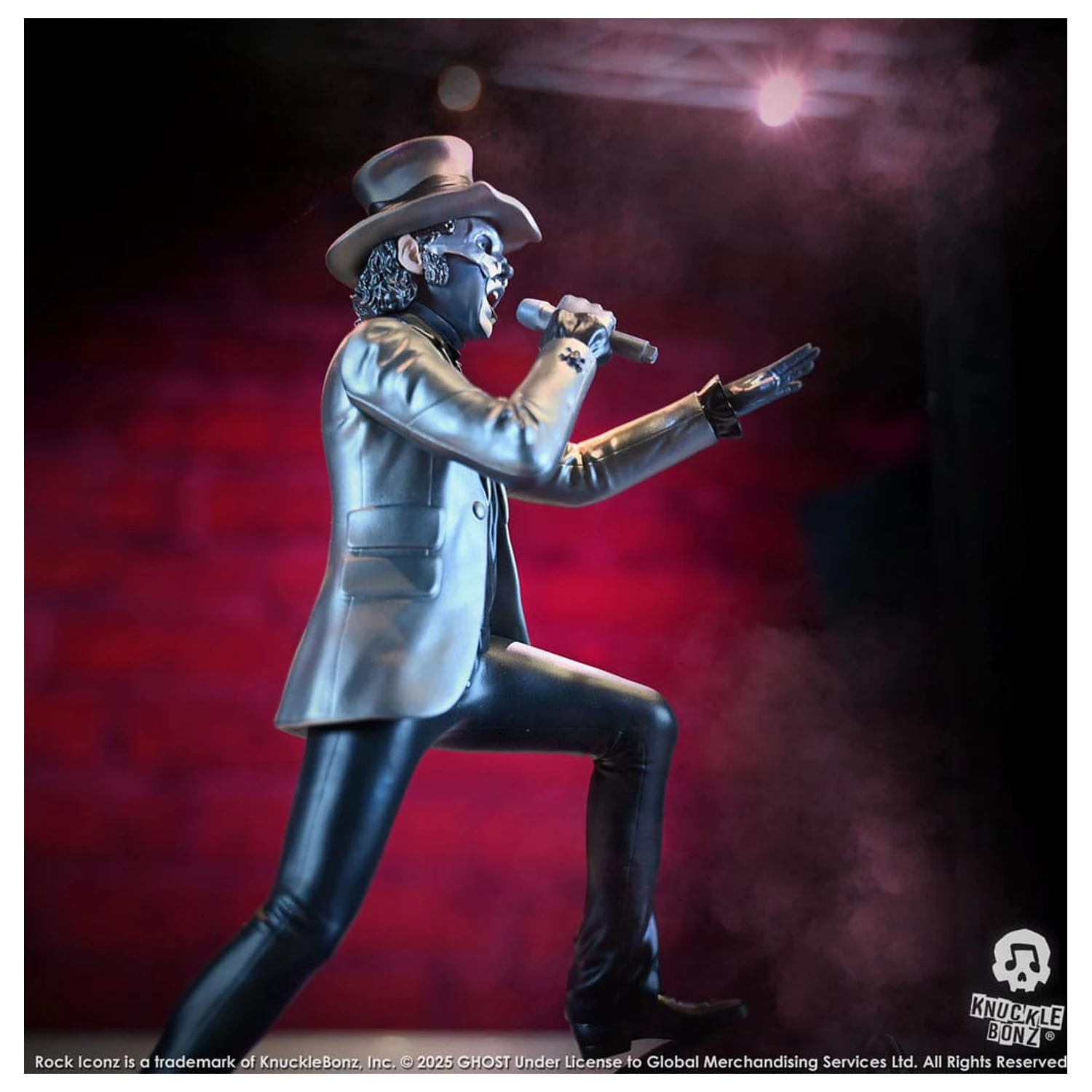 Ghost Rock Iconz Papa V Perpetua Top Hat szobor figura 22 cm termékfotó