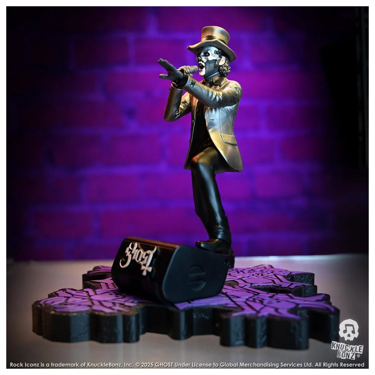 Ghost Rock Iconz Papa V Perpetua Top Hat szobor figura 22 cm termékfotó
