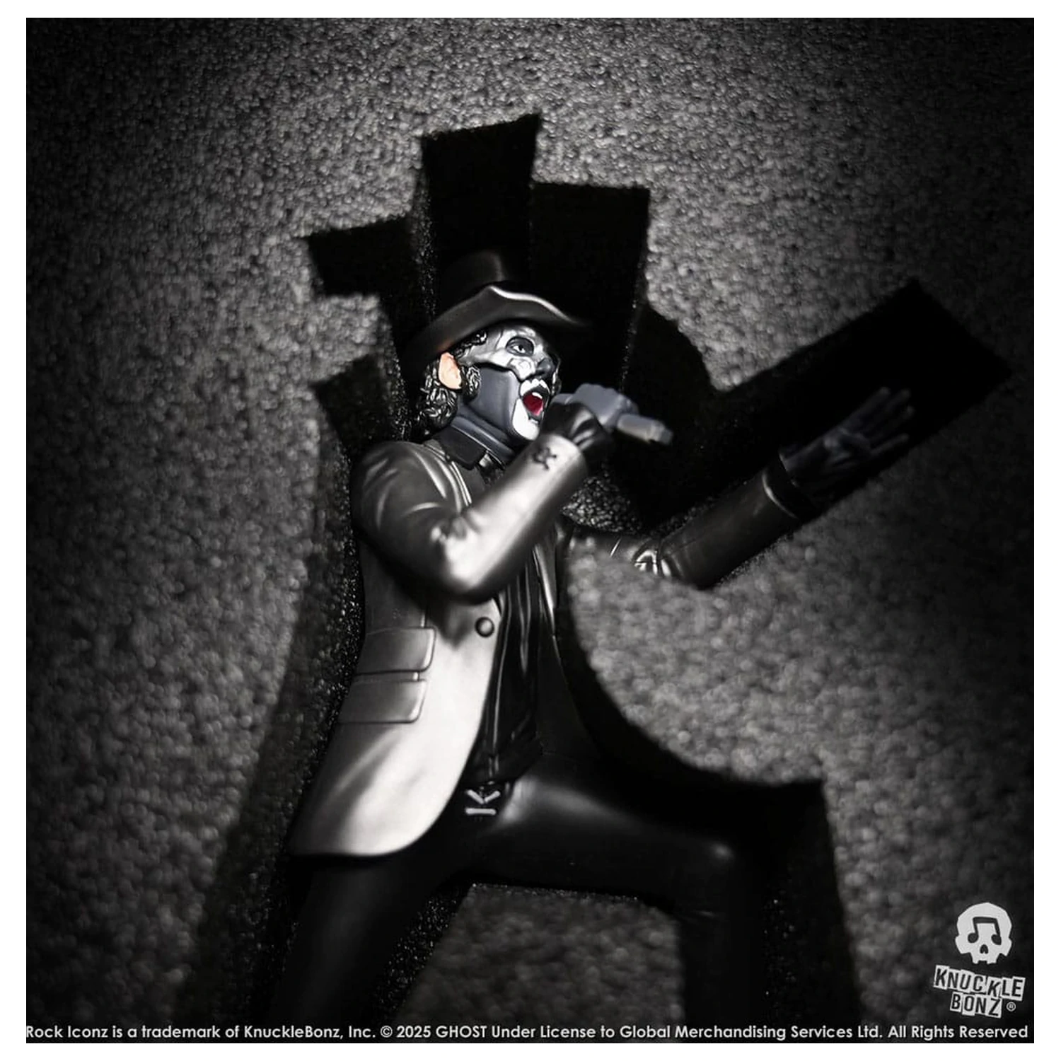 Ghost Rock Iconz Papa V Perpetua Top Hat szobor figura 22 cm termékfotó