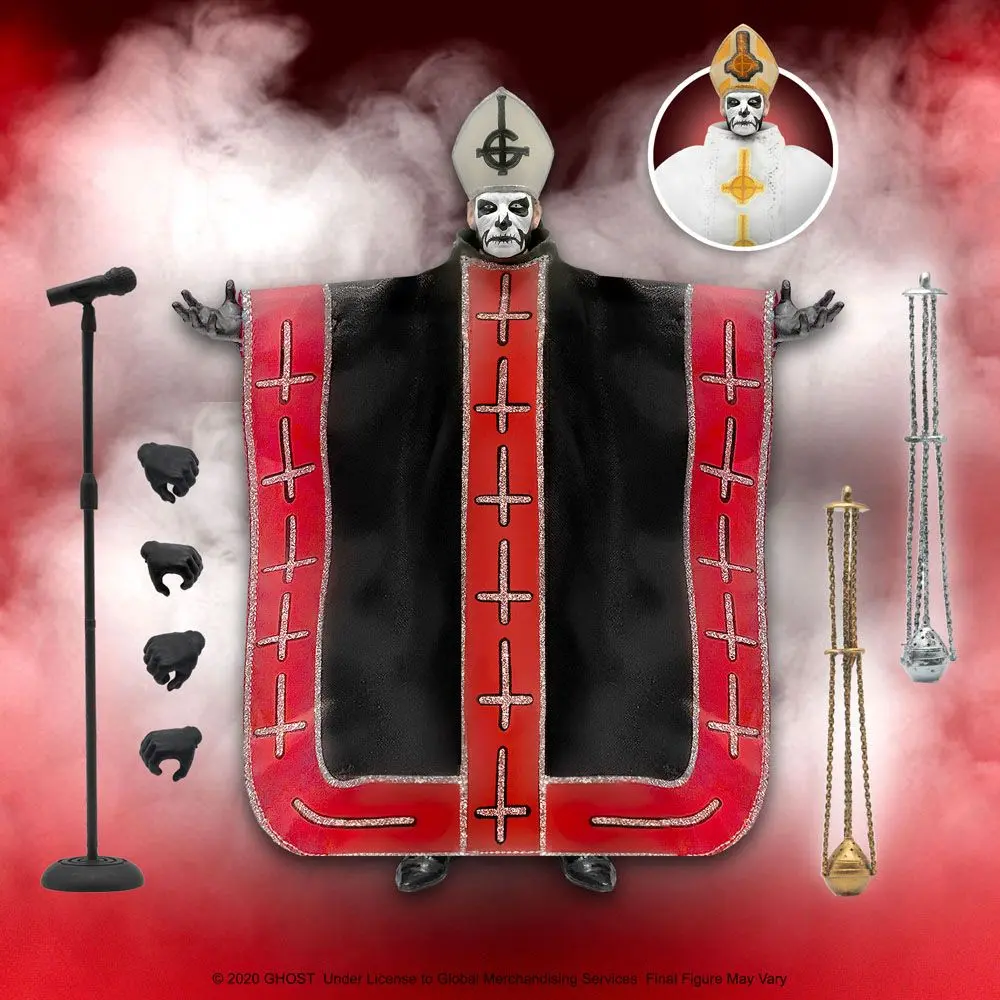 Ghost Ultimates Papa Emeritus I akciófigura 18 cm termékfotó