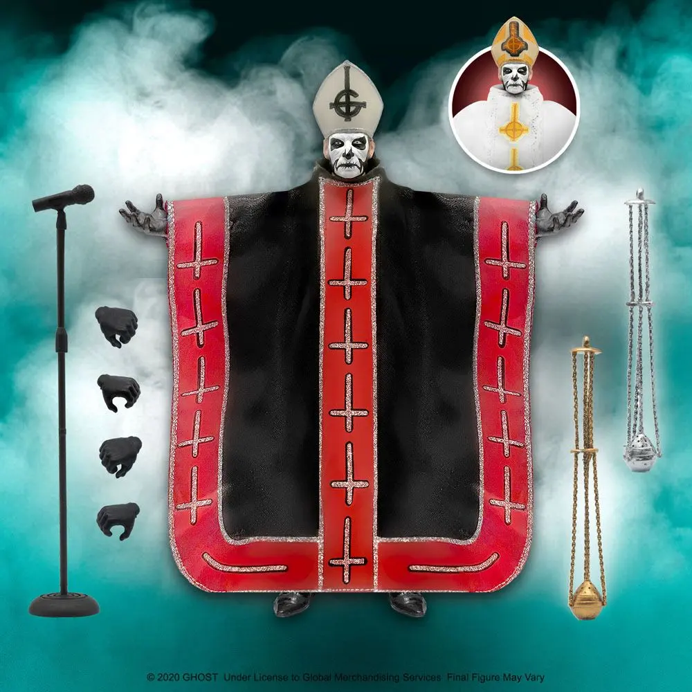 Ghost Ultimates Papa Emeritus I akciófigura 18 cm termékfotó