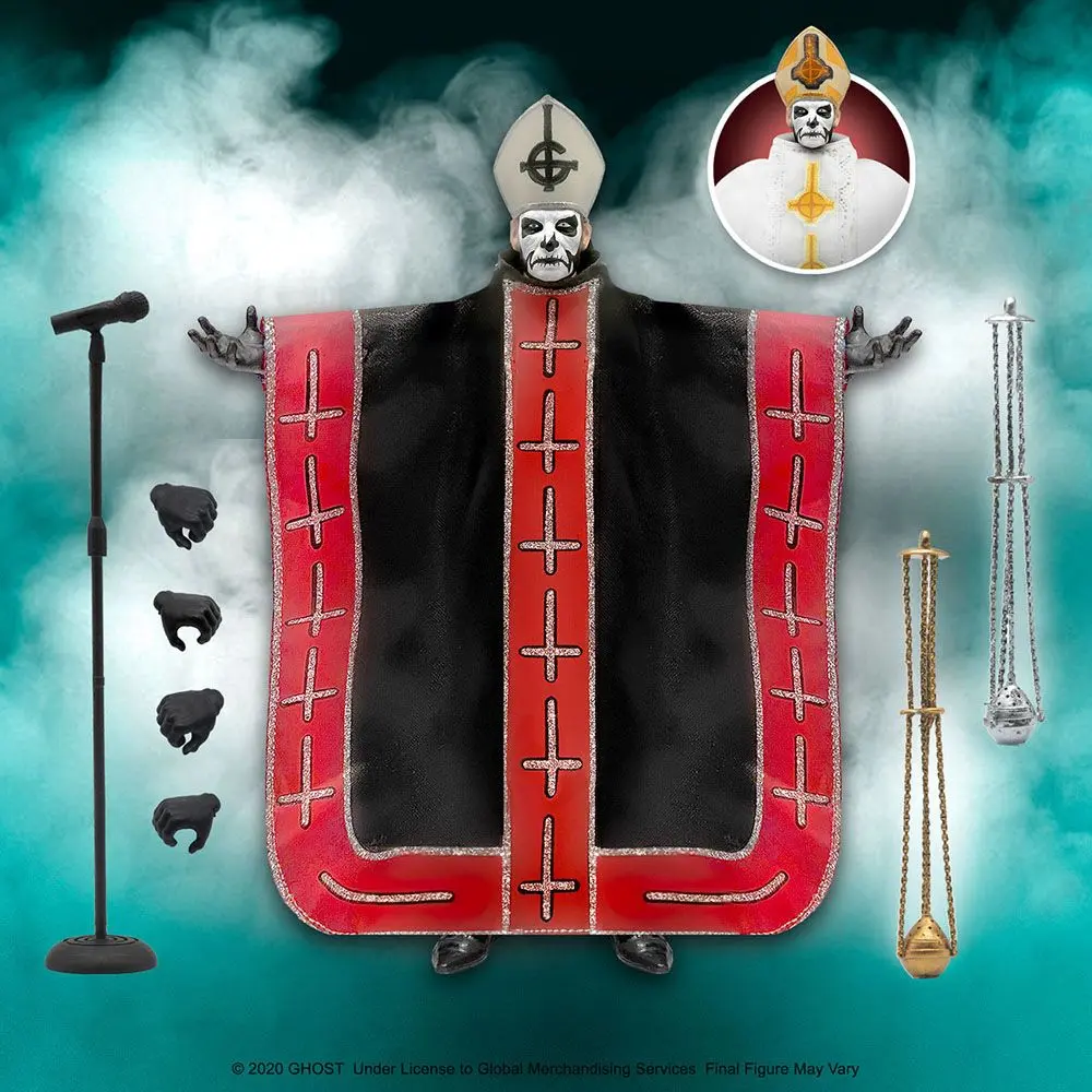 Ghost Ultimates Papa Emeritus I akciófigura 18 cm termékfotó