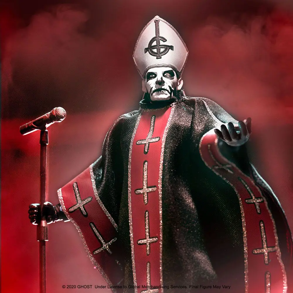 Ghost Ultimates Papa Emeritus I akciófigura 18 cm termékfotó