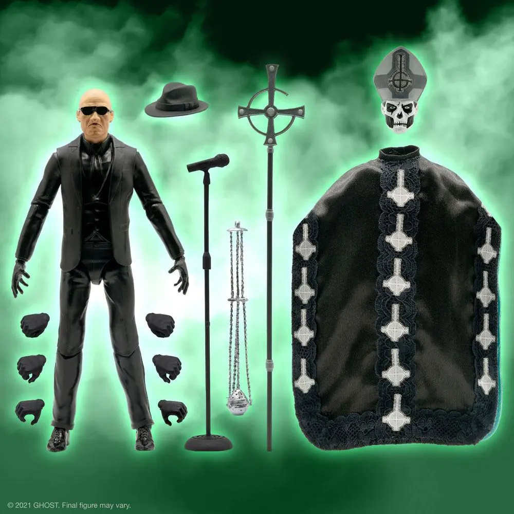 Ghost Ultimates Papa Emeritus II akciófigura 18 cm termékfotó