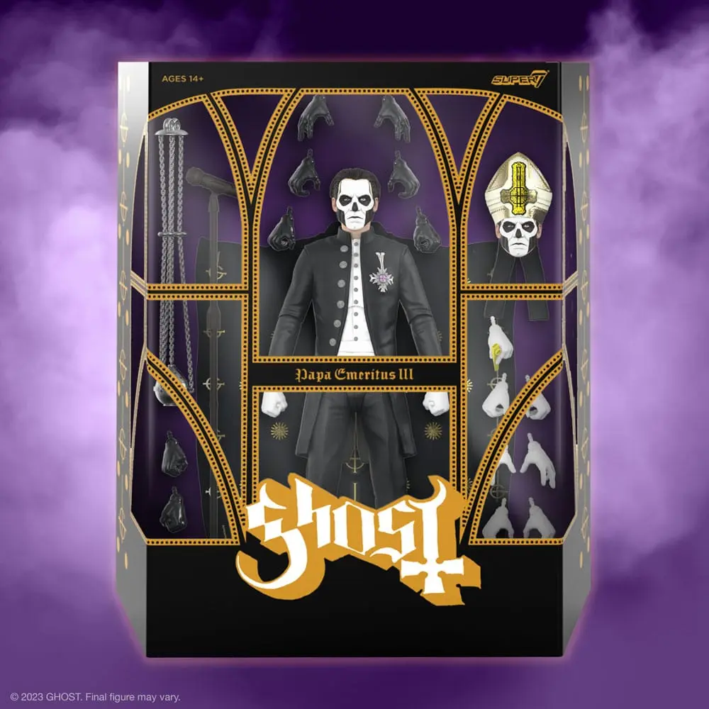 Ghost Ultimates Papa Emeritus III akciófigura 18 cm termékfotó