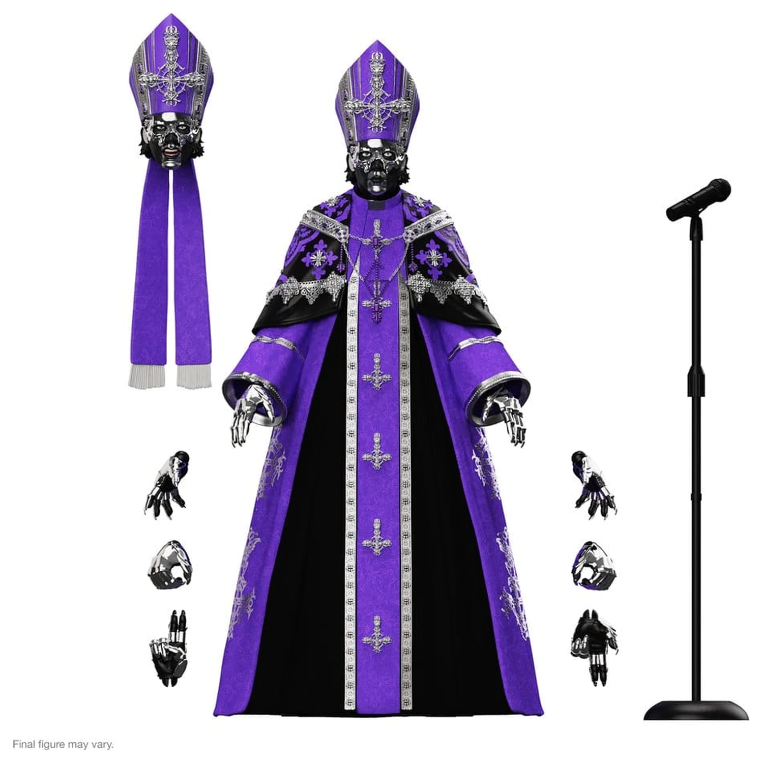 Ghost Ultimates! Wave 05 akciófigura Papa V Perpetua 18 cm termékfotó