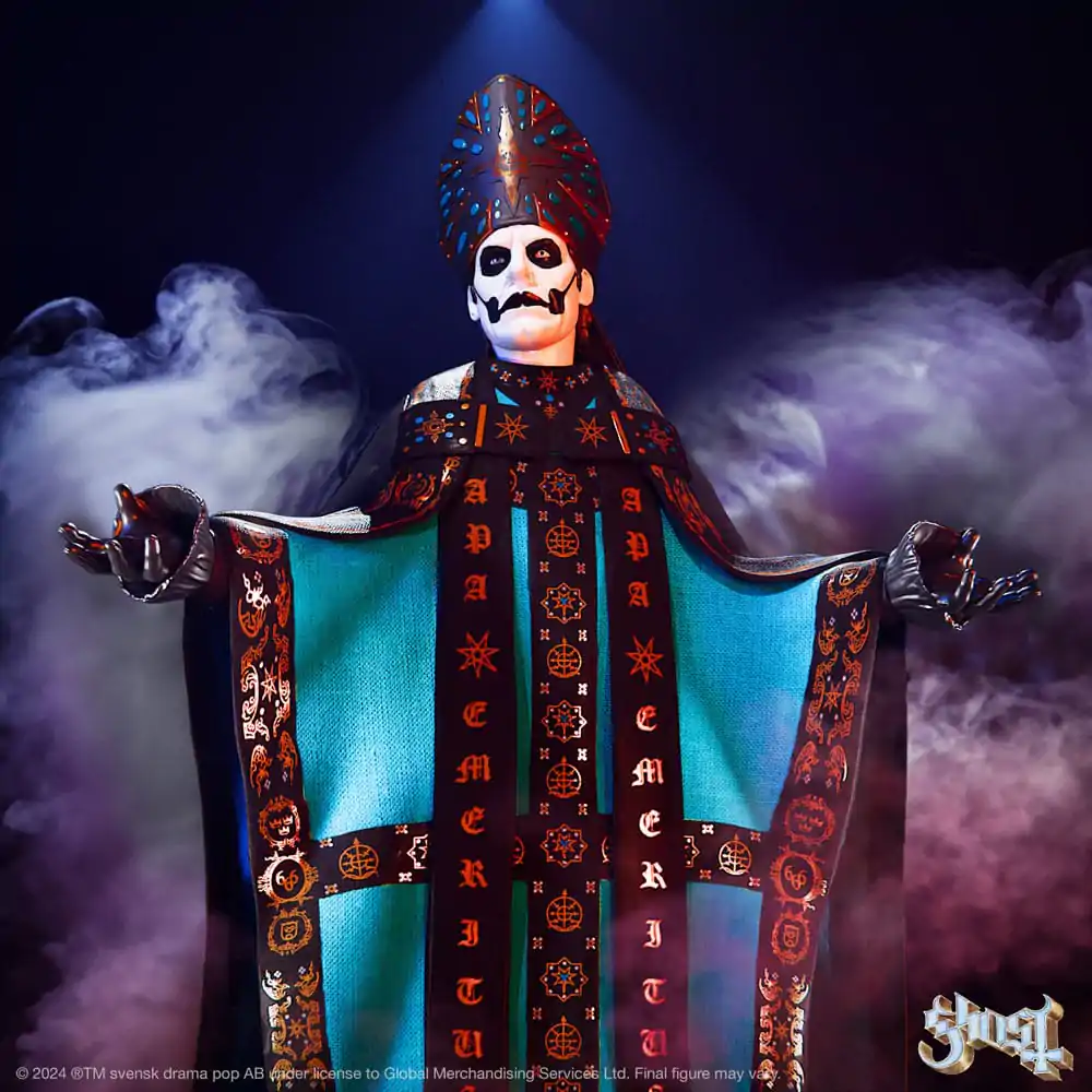 Ghost Ultimates Wave 4 Papa Emeritus IV akciófigura 18 cm termékfotó