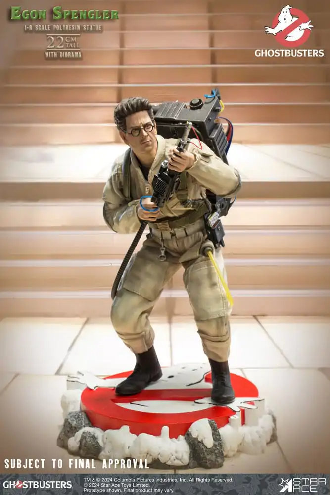 Ghostbusters 1/8 Egon Spengler gyanta szobor figura 22 cm termékfotó