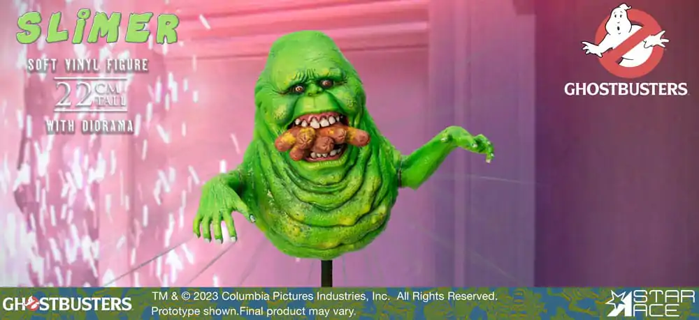 Ghostbusters 1/8 Slimer Deluxe Version szobor figura 22 cm termékfotó