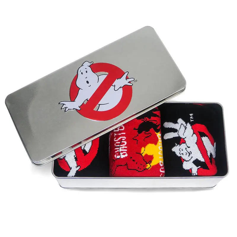 Ghostbusters 3 db-os zokni csomag fém dobozban termékfotó