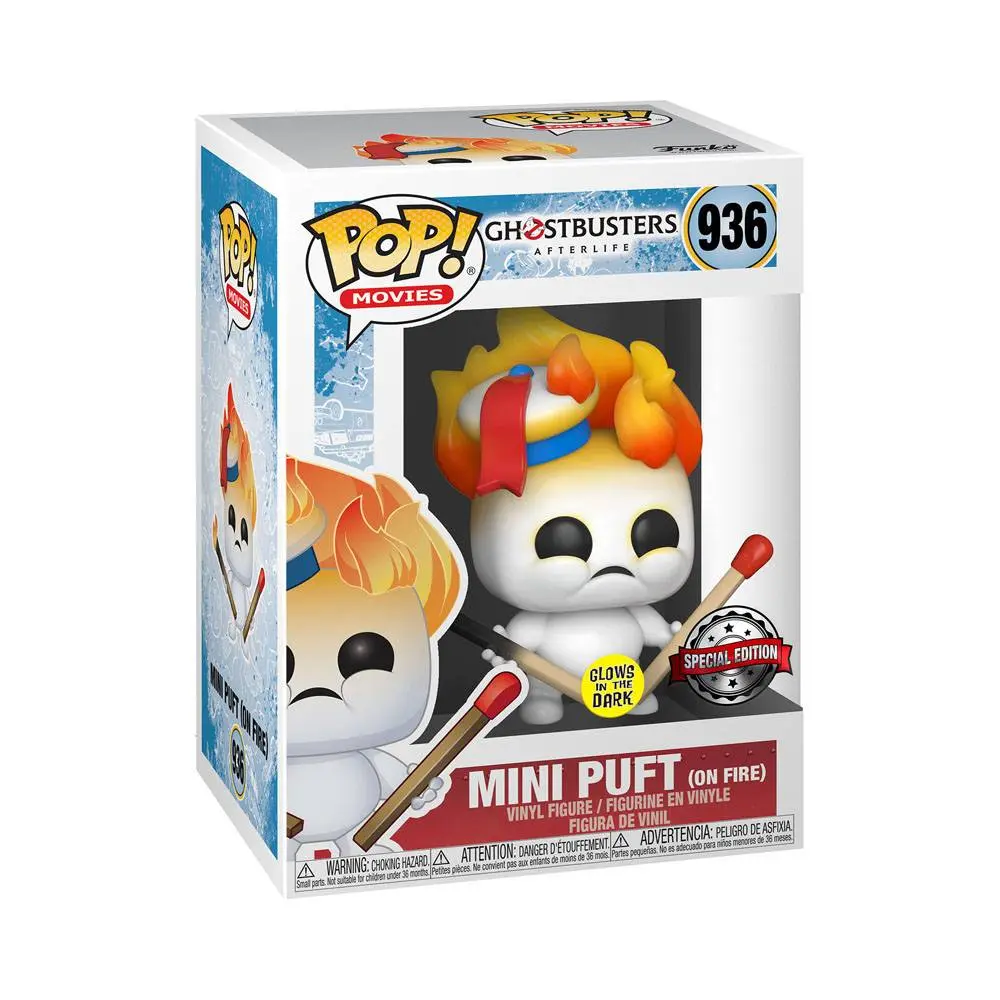 Ghostbusters: Afterlife Funko POP figura és póló csomag Stay Puft Quality Marshmallows termékfotó