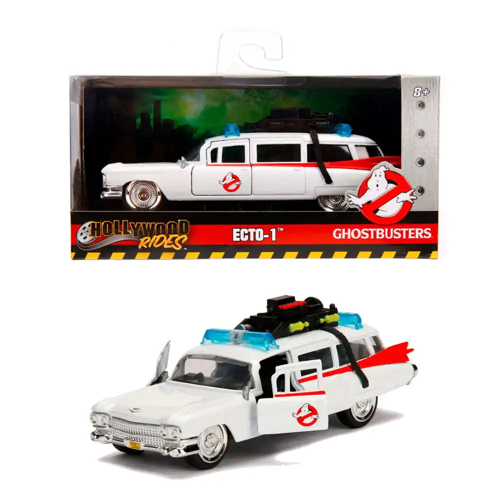 Ghostbusters ECTO-1 fém autó termékfotó