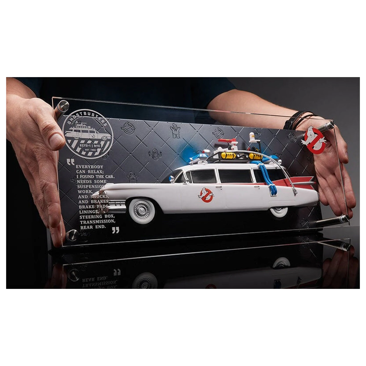 Ghostbusters Ecto-1 License replika plakett termékfotó