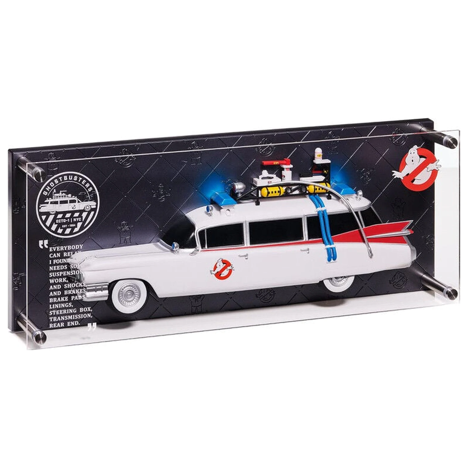 Ghostbusters Ecto-1 License replika plakett termékfotó