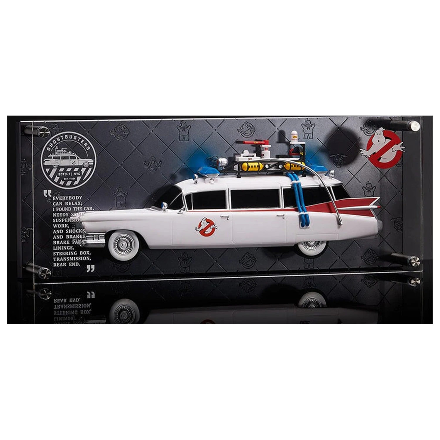 Ghostbusters Ecto-1 License replika plakett termékfotó