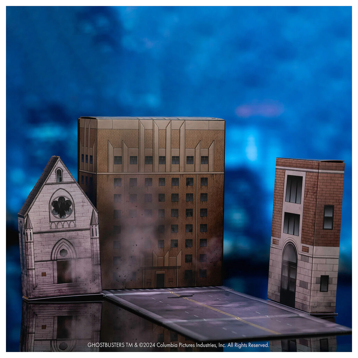 Ghostbusters Puft Marsmellow film szett figura dioráma termékfotó